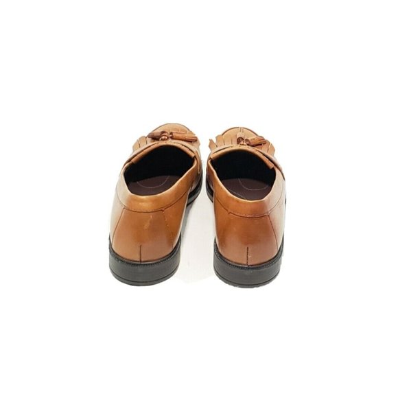 Hotter Hamlet Loafers Kiltie Tassel Brown  Leather Womens US 9.5 - Picture 4 of 8